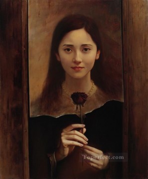 ローズの名において 2 中国の女の子 Oil Paintings